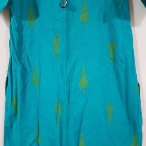 Leaf Print Kurti