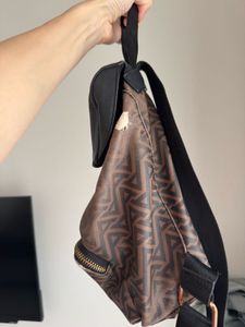 Aldo backpack with logo pattern