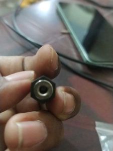 6.35mm stereo male to 3.5mm jack