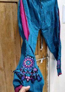 Punjabi Kurti Set With Dupatta And Salwar