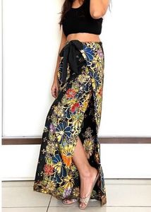 Malaysian Fabric - Wrap around Pants ❤️💛🖤🔥