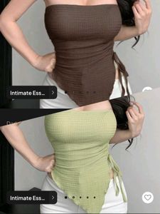 Newme Ruched Tube Tops
