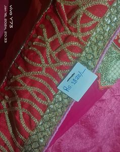 Designer Heavy Embroidery Saree 😍