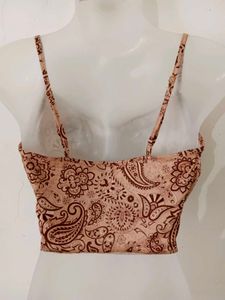 Paisley Corset Top