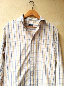 White Lined Shirt (Men)