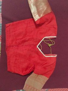 Red Organza Saree
