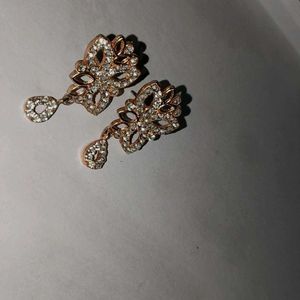 ✨Sparkling Floral Drop Earrings😻💋