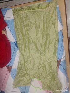 Green Printed Kurta