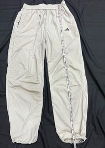Adidas Light Grey Track Pants | Gym Wear | M–L