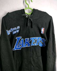 Nba Lakers Zipper Hoddie