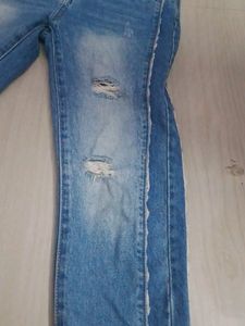 Womens Torn Jeans