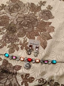 Colorful Fashion Jewelry Set