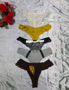 Mixed Thong Panties Bundle -
