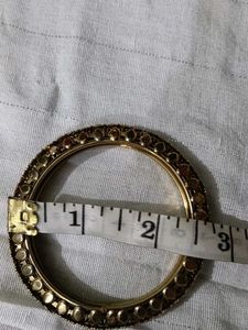 Elegant Gold Bangles - Set of 2