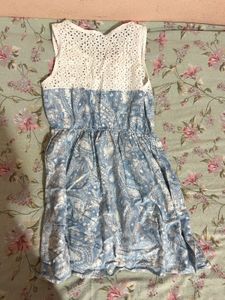 Cute Blue &amp; White Dress