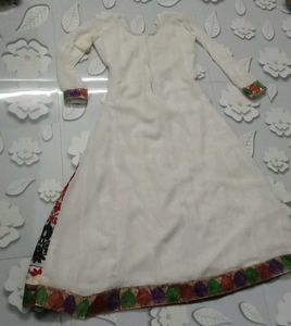 Ethnic Gown With Dupatta