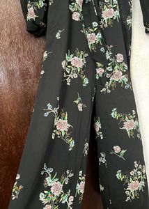 Floral Print Wrap Dress