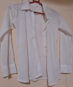 White Button-Up Shirt