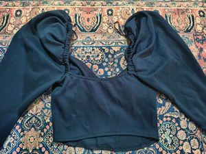 Original Zara Black Corset Style Top