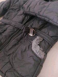 Black Hooded Jacket