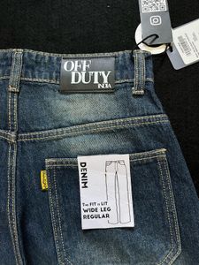 Off Duty Y2k Old School Tinted Wash Baggy Wide Leg