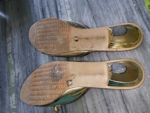 Gold Embellished Slides