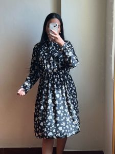 Floral Print Mini Dress
