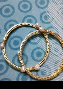 Pearl Bangles - Set of 2