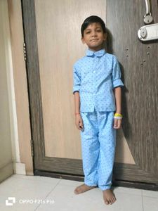 Boy's Blue Pajama Set
