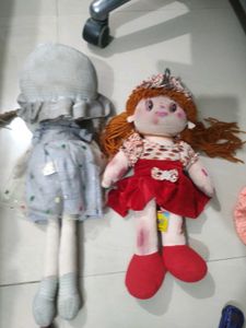 Cute Handmade Rag Dolls before sending I wash it