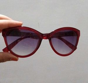 Red Cat-Eye Women Sunglasses
