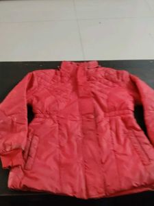 Red Quilted Jacket