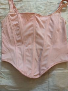 Baby Pink Corset Top