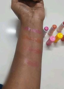 (Combo of 5 )Crazy Lips - Liptint/Lipbalm