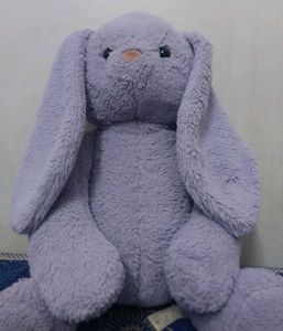 Purple Plush Bunny Rabbit Soft Toy