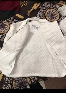 White Quilted Jacket