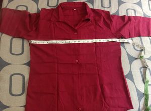 Mahroon Shirt For Women