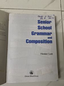 Hester Lott’s Grammar And Composition Book