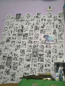 40 Mix anime Manga poster A6 size
