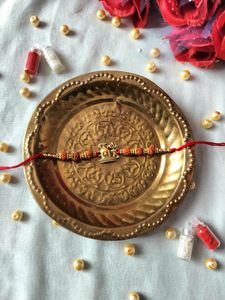 Shiv Ji Rudraksh Rakhi Set Of 2 Pcs