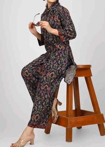 Ikat Print Co-ord Set