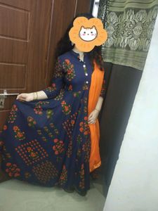 Flared cotton kurti