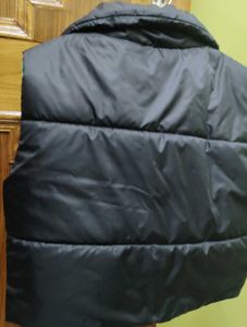 Stylish Black Padded Vest