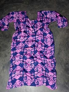 purple heavy patyala silk salwar kameez