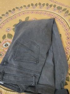 Maroon Casual T-Shirt and black jeans