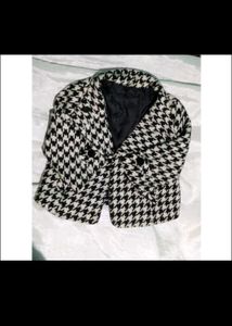 Houndstooth Blazer