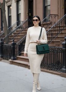 YSL Emerald Croc Bag 💚 Street Luxe Vibe ✨ Now!