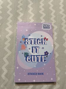Factor Notes Stick It Cute Sticker Book