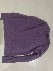 Lavender Knit Pullover