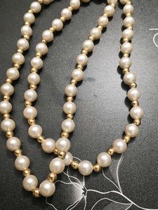 White Moti Necklace Or Mala